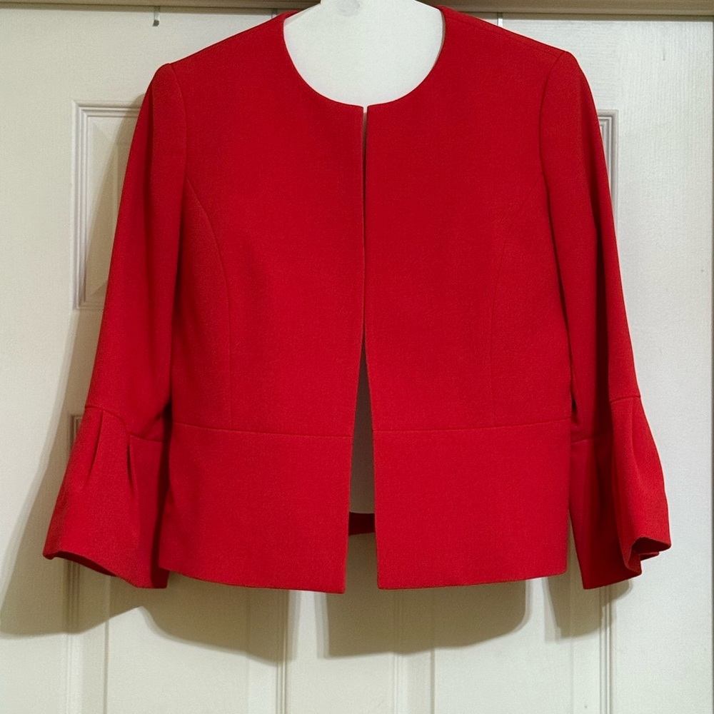 Nine West Vibrant Red Women's Blazer